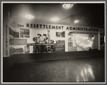 Resettlement Administration traveling exhibit at the Dallas exposition, Texas Centennial.