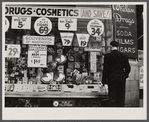 Drugstore window. Washington, D.C.