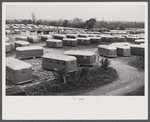 Farm Security Administration trailer camp for workers at Vultee Aircraft Plant. Nashville, Tennessee.
