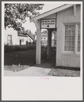 Veterinary's office. Fremont County, Idaho.