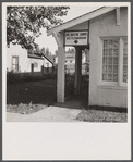 Veterinary's office. Fremont County, Idaho.