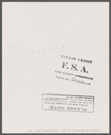 Stomach tube medication, ob. case. Fremont County, Idaho.