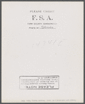 Stomach tube medication, ob. case. Fremont County, Idaho.