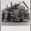 Garland Smith, who came to Childersburg to work as a carpenter. He used to be a farmer in Ardmore, Tennessee. Childersburg, Alabama.
