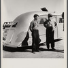 Messrs. Kaunetz (or Kauneel), father and son, pioneers in auto trailers using yatch construction methods. Steam-bending elm. Bay City, Michigan.