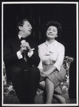 Ray Bolger and Eileen Herlie in the stage production All American