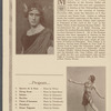 Metropolitan Opera House program featuring Michel Fokine and Vera Fokina