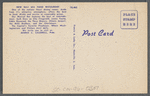 Postcard for Bennie C. Caldwell Bali Restaurant in Washington, DC