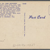 Postcard for Bennie C. Caldwell Bali Restaurant in Washington, DC