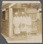 Three foodservice workers in group photo