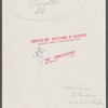 Mrs. Bessie Orlando Woolsworth in waitress uniform