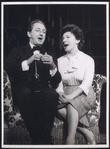 Ray Bolger and Eileen Herlie in the stage production All American