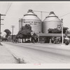 Cotton Oil Company tanks on the outskirts of Montgomery, Alabama.