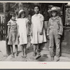"Griffin children" of west Alabama land use demonstration project near Greensboro, Alabama. They are all third or fourth generation resulting from, it is believed, a white woman and a Negro.