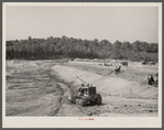 A lake for Greenbelt. Maryland. Natural springs and small streams are being dammed up to turn a natural hollow into a lake for the residents of Greenbelt. ...