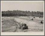A lake for Greenbelt. Maryland. Natural springs and small streams are being dammed up to turn a natural hollow into a lake for the residents of Greenbelt. ...