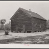 Palmetto church still frequented by white congregation at the Sandhills agricultural demonstration project. Near Cheraw, South Carolina.