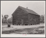 Palmetto church still frequented by white congregation at the Sandhills agricultural demonstration project. Near Cheraw, South Carolina.