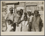 Lewis Hinter, Negro client with his family on Lady's Island off Beaufort, South Carolina.