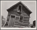 Old Vermont farm building near Hyde Park, Vermont.