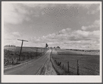 Many Vermont farms lie close to the highways. This one is near Westfield, Vermont.