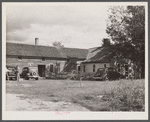 Permanent summer residents are now using many of Vermont's, Maine's, and New Hampshire's old farmhouses. This one is near Hancock, New Hampshire.