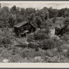 Ruins of old mill at Lowell, Vermont.