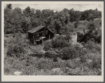 Ruins of old mill at Lowell, Vermont.