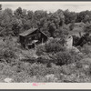 Ruins of old mill at Lowell, Vermont.