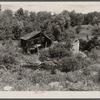 Ruins of old mill at Lowell, Vermont.