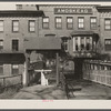 One of the employees' entrances on Canal Street of the Amoskeag mills. Manchester, New Hampshire.