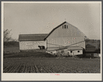 Barn on George Miller's farm at Northhampton Farms site. Shoenersville, Pennsylvania.