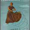 Pauline Koner on the cover of Telescreen magazine, Winter 1945-46 issue