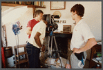 Film crew shooting mantle