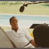 Bobby Short talking with film crew