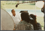 Bobby Short talking with film crew