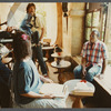 David Baldwin talking with film crew