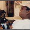 David Baldwin with dog
