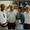 David Leeming with film crew