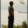 David Leeming looking across water