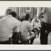 Amiri Baraka with film crew