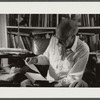 Older man with book