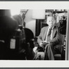 Kenneth Clark being filmed
