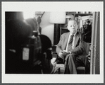 Kenneth Clark being filmed