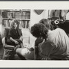 Woman being filmed