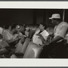 Walter Dallas and Frances Foster with film crew