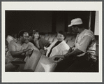 Walter Dallas and Frances Foster with film crew