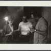 Walter Dallas with film crew