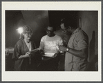 Walter Dallas with film crew