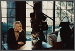 William Styron being filmed